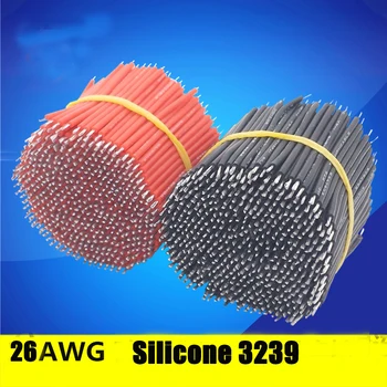 5 CM Silikonski 3239 OD 1,5 MM 26AWG spajkalna žica elektronski izoliran, Dvojna Pokositrena Pločevina barva žice kabel skok žice za arduino