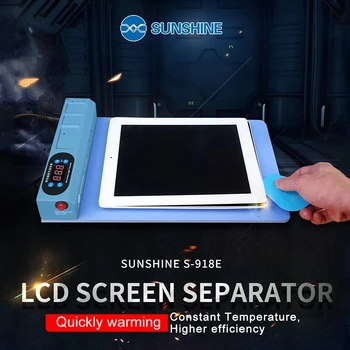 SUNSHINE S-918E Digitalni LCD Zaslon Modro Zaslon Drv za Ogrevanje Fazi Ločilna Ploščica za iPhone, iPad LCD Zaslon Ločilo Orodje